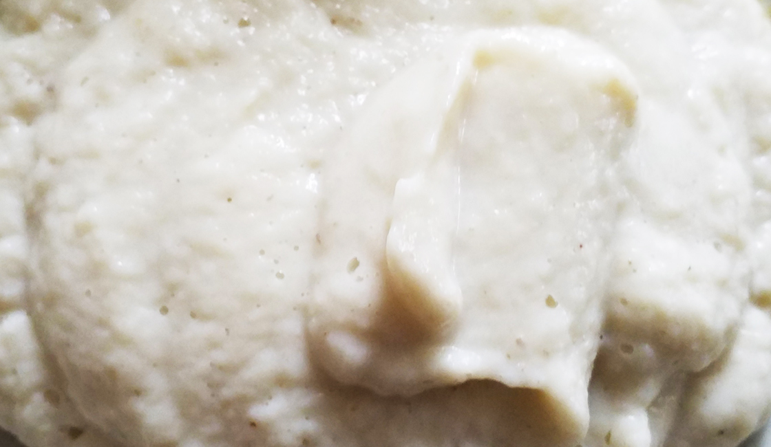Mousseline de topinambour