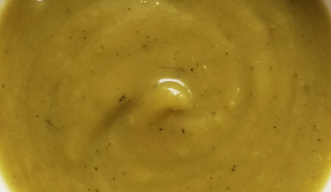 Soupe de cosses de fèves