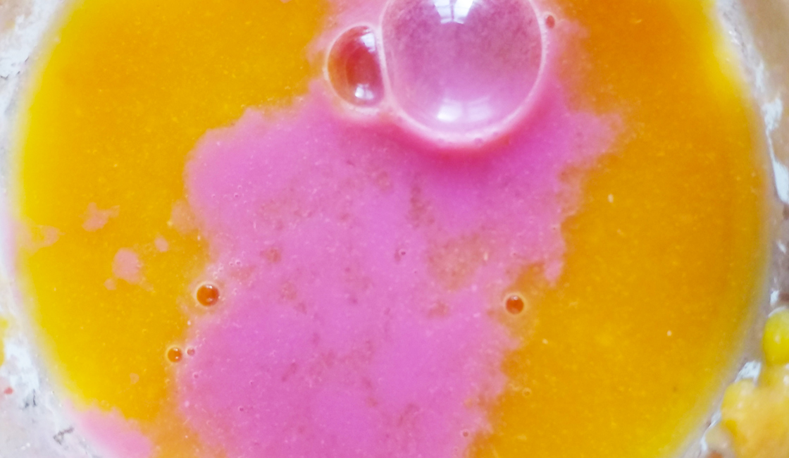 Jus d&rsquo;orange et de grenade