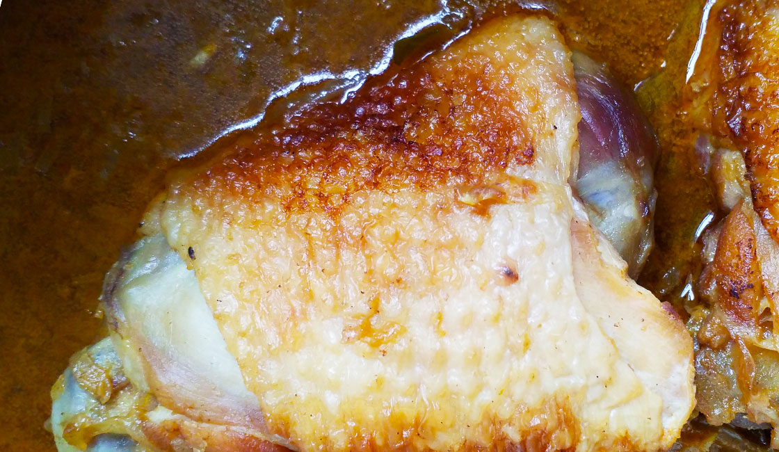 Poulet thaï à la cocotte