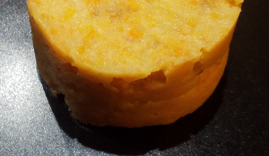 Pavé de patate douce et carotte