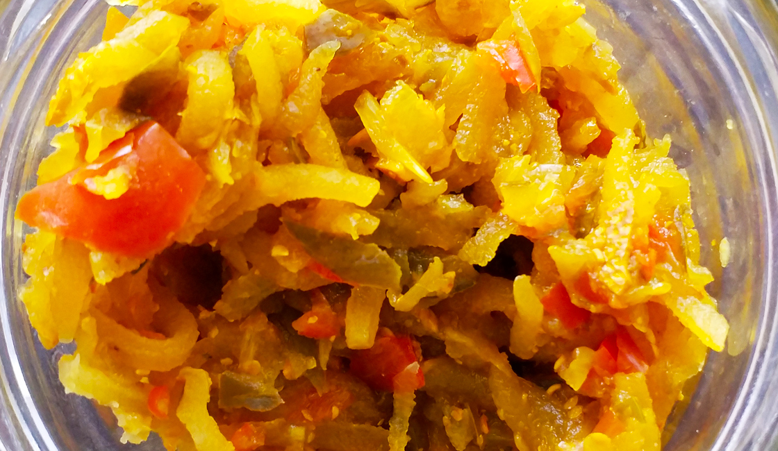 Condiment à la courgette