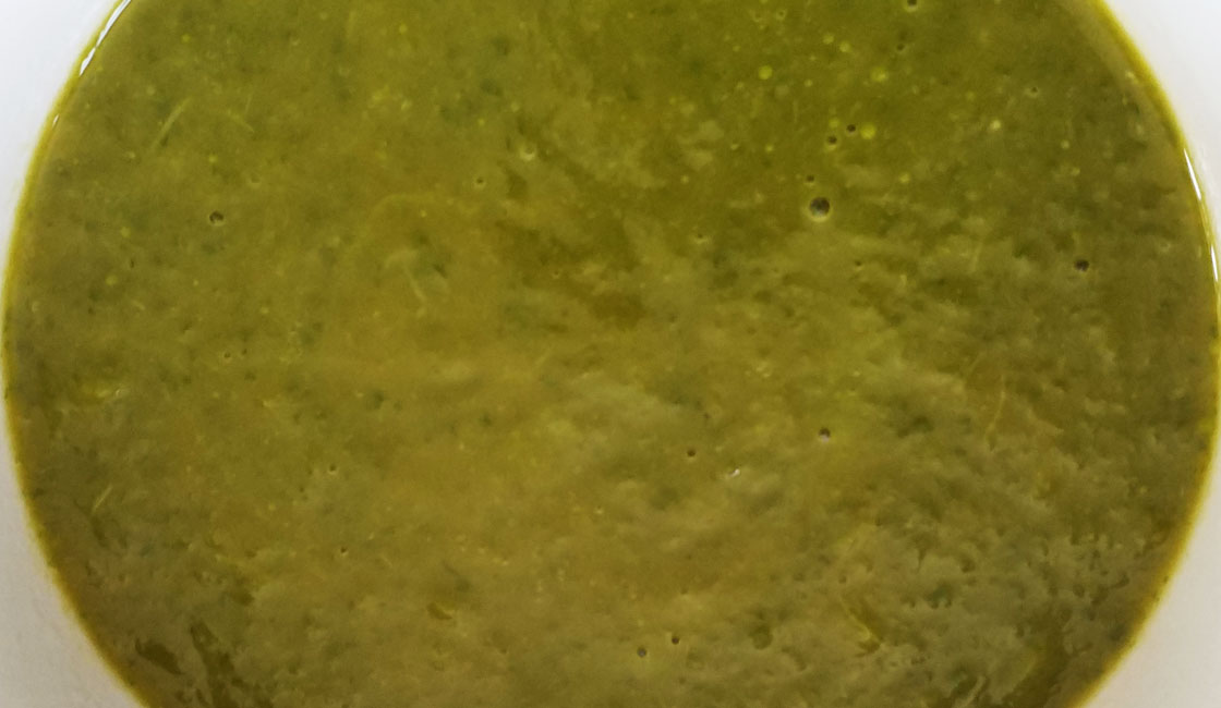 Soupe fan de fanes (de radis)