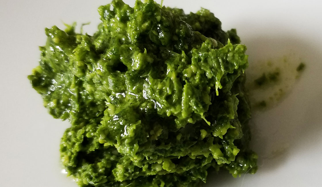 Pesto d&rsquo;ail des ours