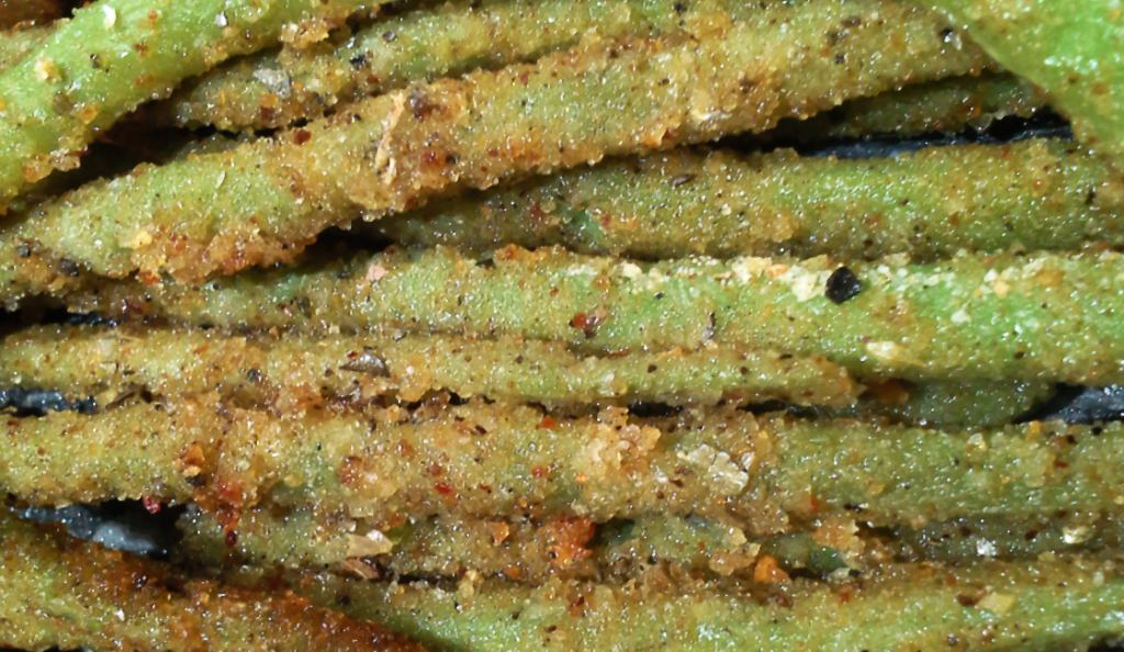 Haricots panés à la&nbsp;cajun