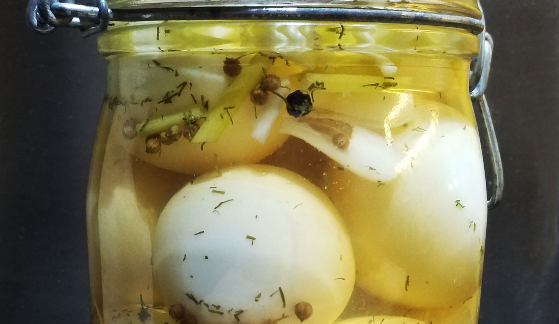 Œufs en pickles