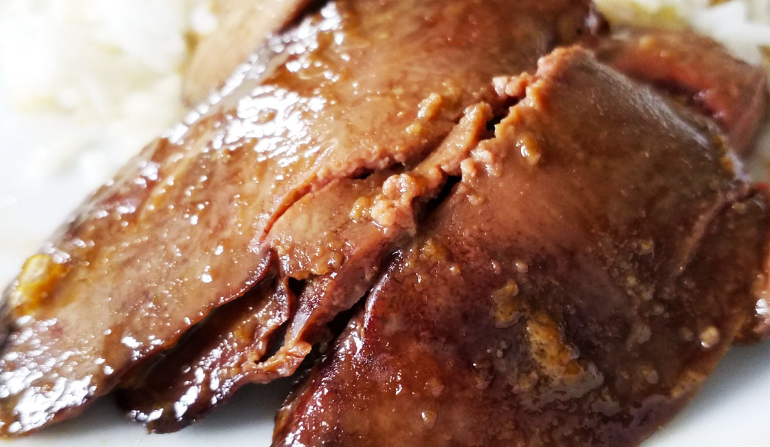 Foie de lapin façon teriyaki